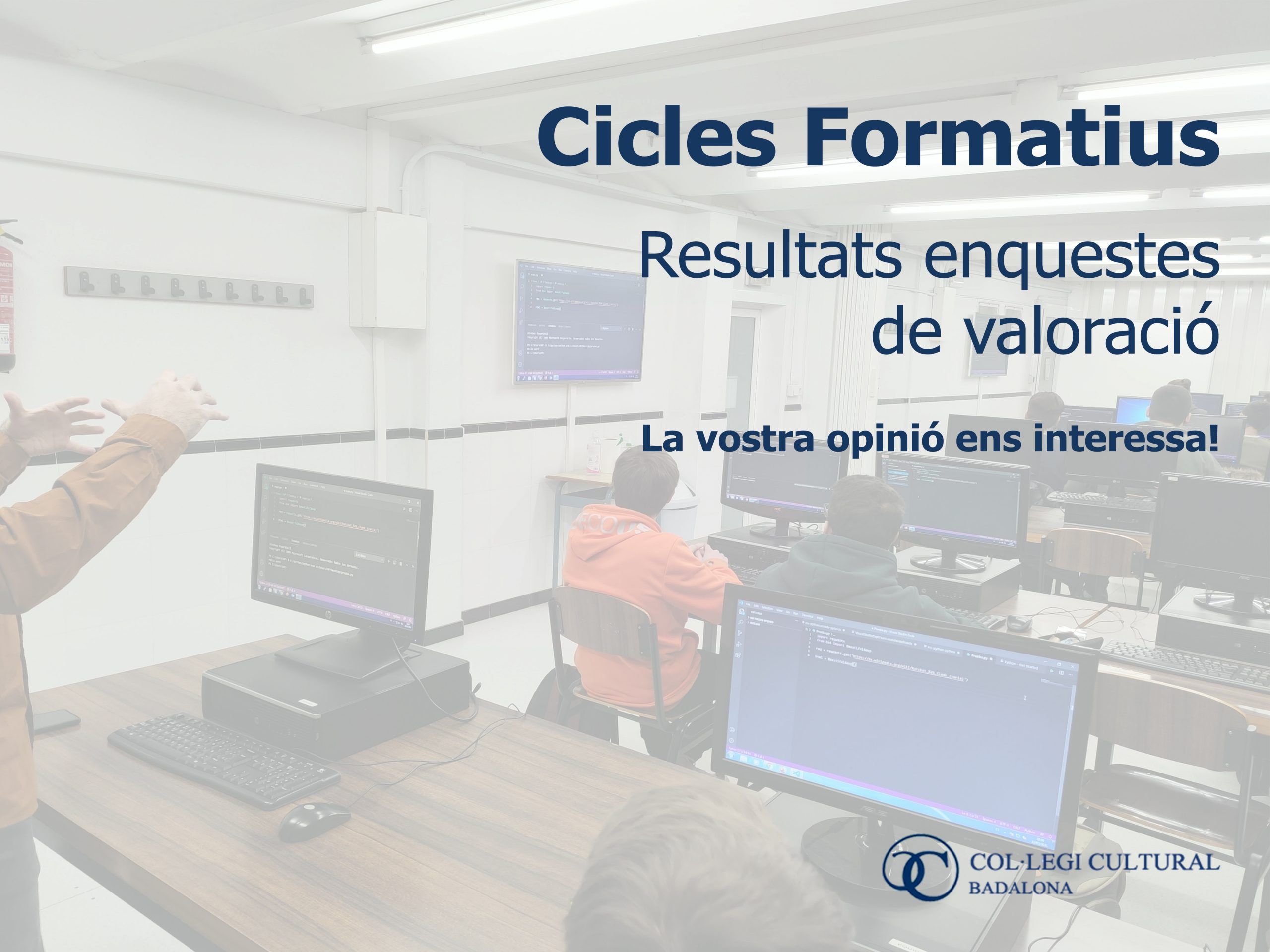 Cicles Formatius etapa concertada Col·legi Cultural