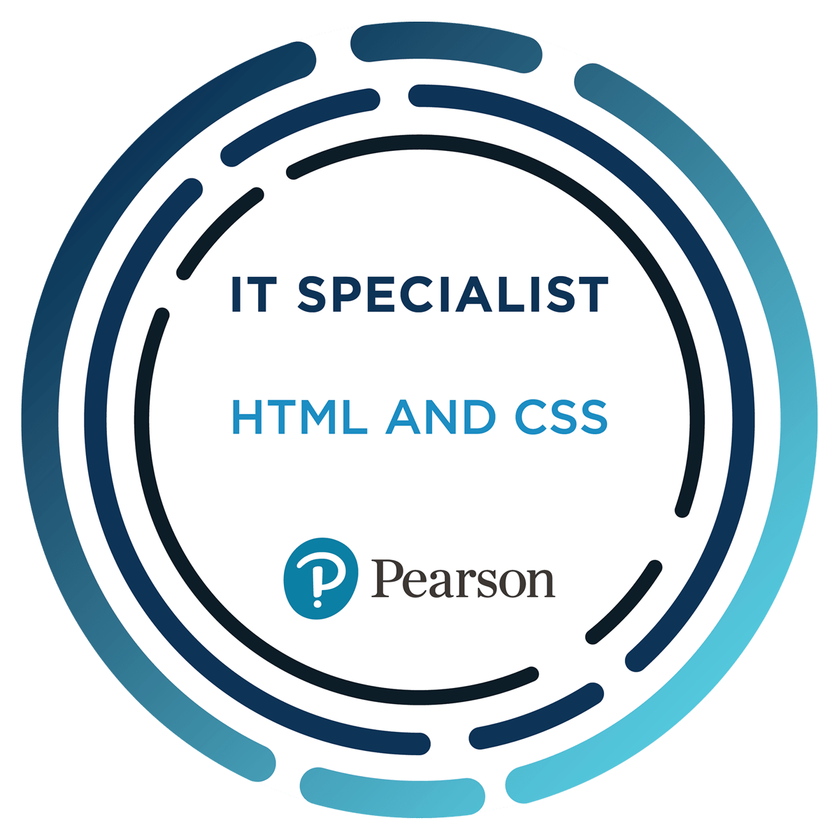 IT Specialist HTML and CSS