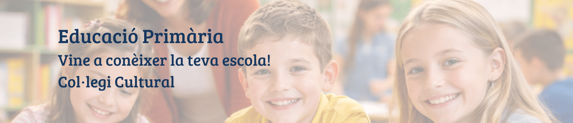 Educació Primària Col·legi Cultural Etapa concertada